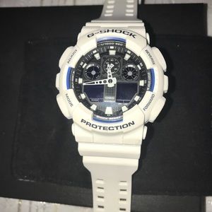 Men’s G-Shock Watch, White